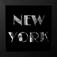 thumbnail image 2 of Lavoie, Tina 12x12 Black Modern Framed Museum Art Print Titled - New York Typography, 2 of 5