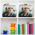 thumbnail image 7 of Cute Cats Storage Basket with Handles Collapsible Storage Bins Canvas Fabric Storage Organizer for Shelves Closet Bedroom Living Room 2Pack Decor Gifts, 7 of 7