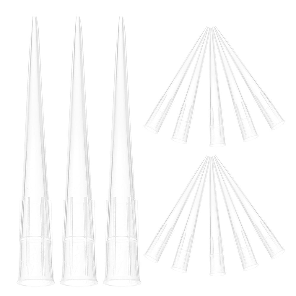 200 Pcs Clear Plastic Artificial Flower Mud Holders 5x0.8x0.7cm for Floral Arrangements and Craft Projects