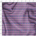 thumbnail image 4 of Soimoi Purple Rayon Fabric Diamond Geometric Printed Craft Fabric by the Yard 42 Inch Wide, 4 of 5