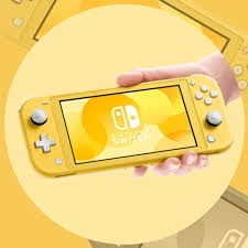 Nintendo Switch Lite Yellow Edition with Mario Kart 8 Deluxe and Screen Cleaning Cloth (JP Console)