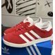 thumbnail image 1 of SIZE 10.5 - Ad-id-as Gazelle MENS Low Top Shoes Sneakers Red Scarlet White JI1534, 1 of 6