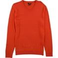 thumbnail image 1 of Alfani suéter con cuello en V para hombre, naranja, pequeño, 1 of 1