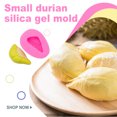 thumbnail image 2 of Matsuzay Molde de silicona para pasteles con forma de Durian, reemplazo bonito, 3 dimensiones, reutilizable, lavable, hogar, cocina, hornear, Type3, 2 of 6