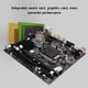 thumbnail image 2 of Placa madre LGA1156, placa base de escritorio DDR3 1333/1066MHz Placa base de computadora de alto rendimiento Tarjeta de sonido integrada, tarjeta gráfica, tarjeta de red, compacta y fácil de instalar Unbranded DS08709, 2 of 7
