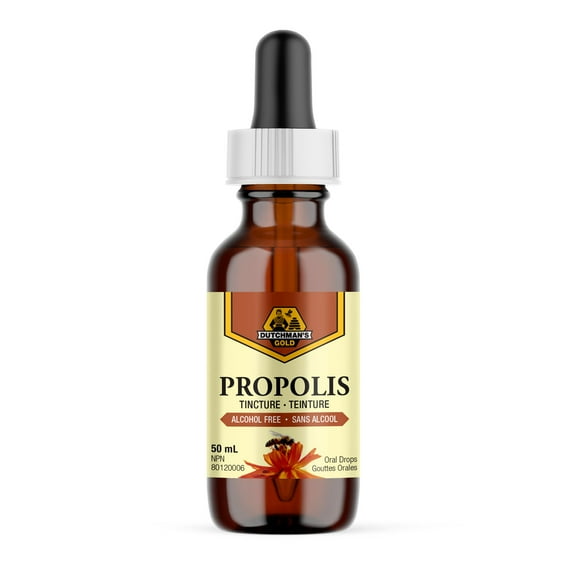 Dutchman's Gold Propolis 20% Tincture - Alcohol Free - 50 ml
