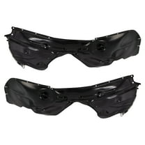 TRQ Inner Fender Liner Set Fits 2012-2013 Jeep Grand Cherokee BDA16343