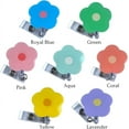 thumbnail image 4 of YJ Premiums 7pcs Cute Badge Reel Retractable Flower Sunflower Floral Nurse Badge Holder Clips Reels, 4 of 7
