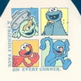 thumbnail image 3 of Sesame Street Elmo Cookie Monster Grover 2 Pack Raglan Long Sleeve T-Shirts Infant to Little Kid, 3 of 5