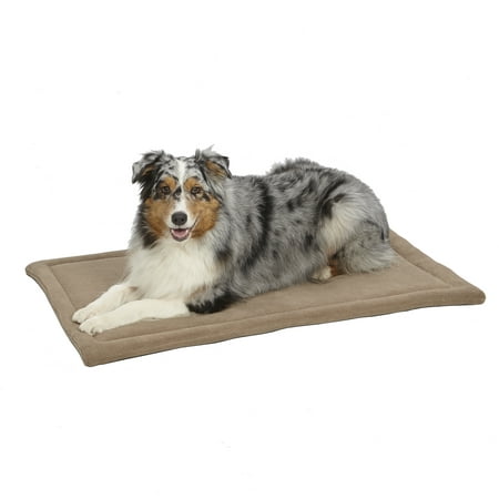 MidWest QuietTime Taupe Micro Terry Pet Bed, 42"