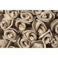 thumbnail image 2 of Nourison Rose Buds Felt Pillow, Beige, 20" x 20", 2 of 2