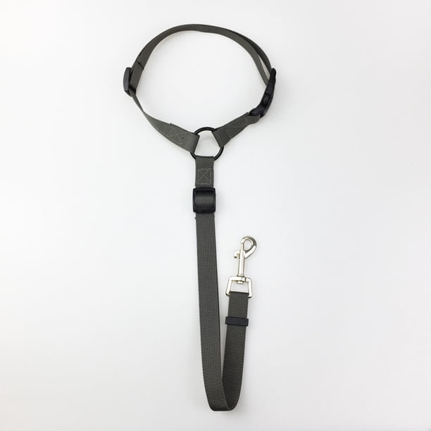 Fiudx Cinturón de Ajuste para Asiento de Perro, Arnés de Viaje Seguro para Mascotas, Correa de Pecho Ajustable, Material de Nailon, Mantiene a Su Perro Seguro En El Coche, Se Adapta a 42-62 Cm, Paque