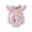 Multicolour, variant on MEZZALL Baby Girl Ruffles Flying Sleeve Cute Multicolor Bow Print Cartoon Print Jumpsuit Bodysuit Cute, 0-3 Months