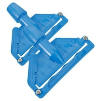 Masteelf 2pcs Heavy Duty Mop Head Clips Replacement Mop Handle Accessories Detachable Mop Head Clamp for Commercial Cleaning Plastic Mop Making Part