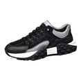 thumbnail image 6 of Fashion Men's Shoes, Breathable Durable Comfortable Versatile Casual Lightweight Sneakers for Camping Tennis Street Jogging Short Trips , Black 39, 6 of 9