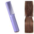thumbnail image 5 of Plancha de pelo inalámbrica con carga USB, antiescaldaduras, doble propósito, eléctrica, peine caliente, calentado, 5 of 5