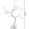 thumbnail image 5 of Luz de árbol LED en forma de cuentas - 36 LED - 45 cm - Con pilas - Para Navidad, Pascua, decoración del hogar,11 Feliz Sencillez, 5 of 5