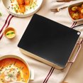 thumbnail image 4 of Minkissy 4Pcs Black Silicone Induction Cooktop Mats Heat Resistant Non Slip Stove Protectors, 4 of 8