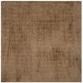 thumbnail image 6 of SAFAVIEH Venice Solid Shag Area Rug, Taupe, 6' x 6' Square, 6 of 7