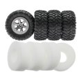 thumbnail image 1 of 4Pcs 1:12 Scale Wheel Tires Set Spare 90 MN91 Crawler Vehicles Model Buggy DIY Parts ,, 1 of 7