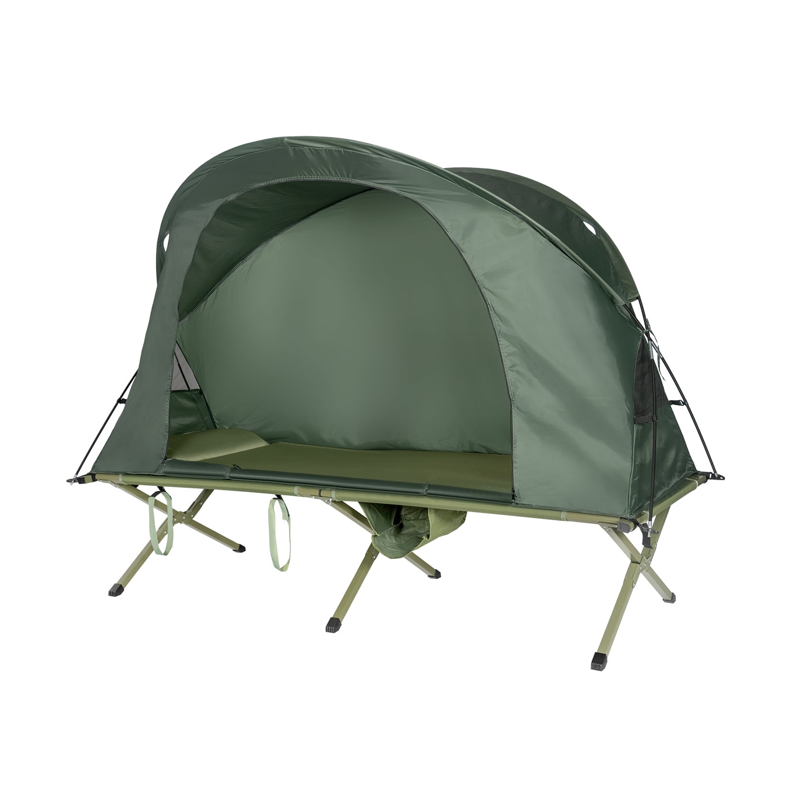 Patiojoy 1-Person Folding Camping Tent Cot Portable Outdoor Tent for Backpacking & Hiking Green