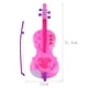 thumbnail image 3 of Ygjytge 4 Cuerdas Violín para Accesorios Rendimiento Plástico Liso para Exhibición Festivales, 3 of 9