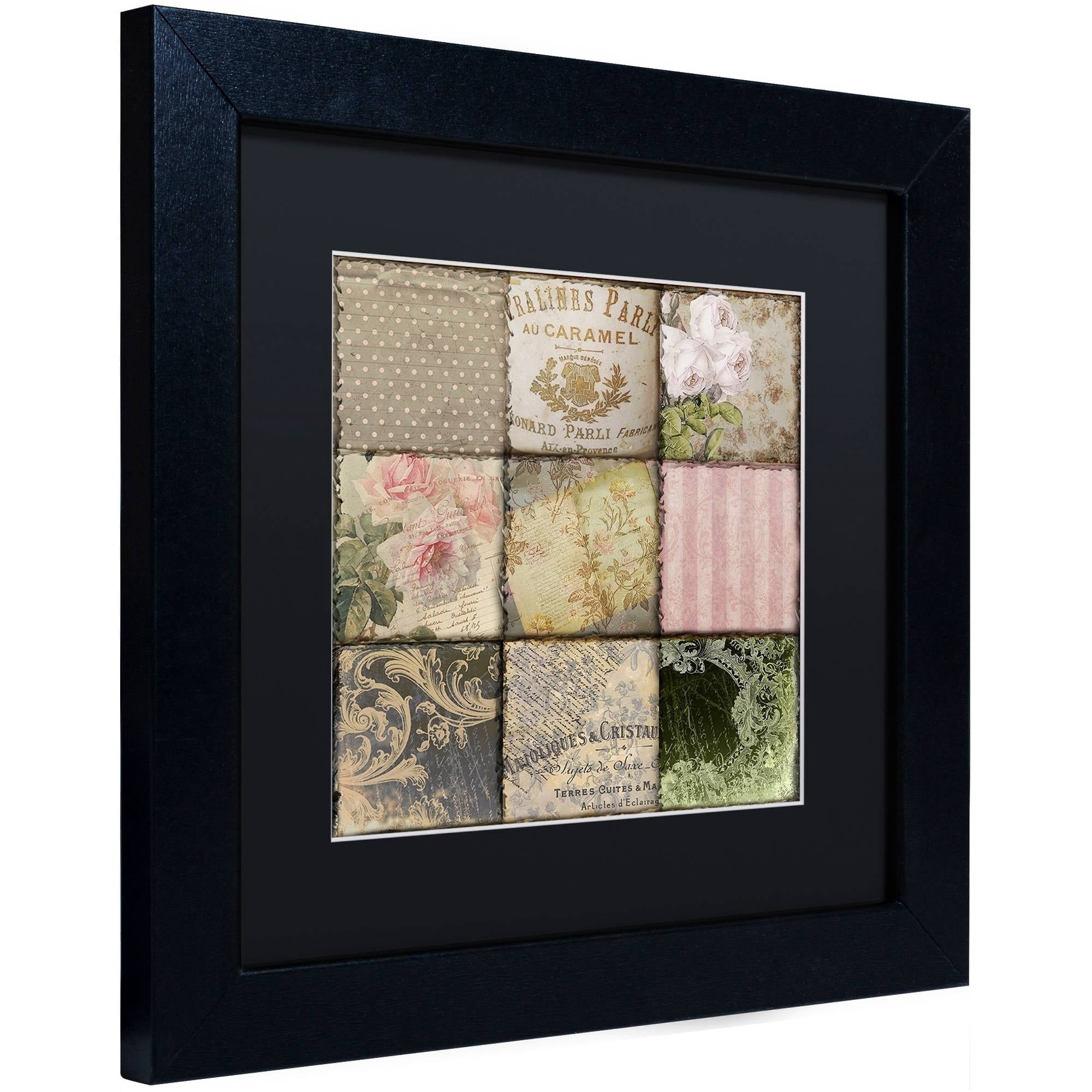 Trademark Fine Art "Viva La Paris II" Canvas Art by Color Bakery Black Matte, Black Frame