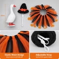 thumbnail image 5 of Sruoe Desk Goose Outfits, 7 Inch Mini Porch Goose Clothes, Desktop Goose Outfits, Costume Clothes for Table Decor Tabletop Goose Accessory Holiday All Seasons Holiday, 5 of 7