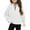 White, variant on Xiaowennn Kids Sweatshirts Kids Solid Pullover Sweatshirt Girls Half Zip Pullover Fashion Winter Clothes For Little Girls Fashion