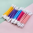 thumbnail image 5 of pdqouc 8PCS Plastic Fondant Sculpture Pen K nife Tools Cake Decorating Hand Tools Pottery Sculpting Modeling Tools for Cake Flower Sculpture Pottery, 5 of 5