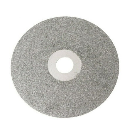 

BAMILL 4 100mm 80-2000# Diamond Coated Flat Lap Wheel Lapidary Grinding Polishing Disc