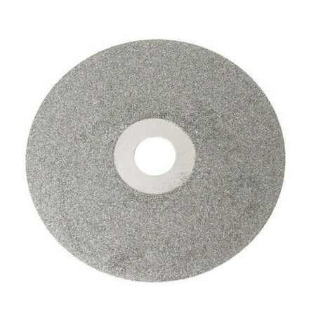 

4 100mm 80-2000# Diamond Coated Flat Lap Wheel Lapidary Grinding Polishing Disc