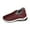 Wine, variant on Athletic Shoes for Women Walking Shoes Casual Soft Sole Comfortable Non Warm Lined Athletic Sneakers for Everyday Wear Pu 36 Size