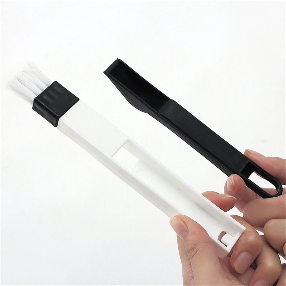 1Pc Multipurpose Cleaning Brush Mini Desktop Broom Track Groove Keyboard Brushes 