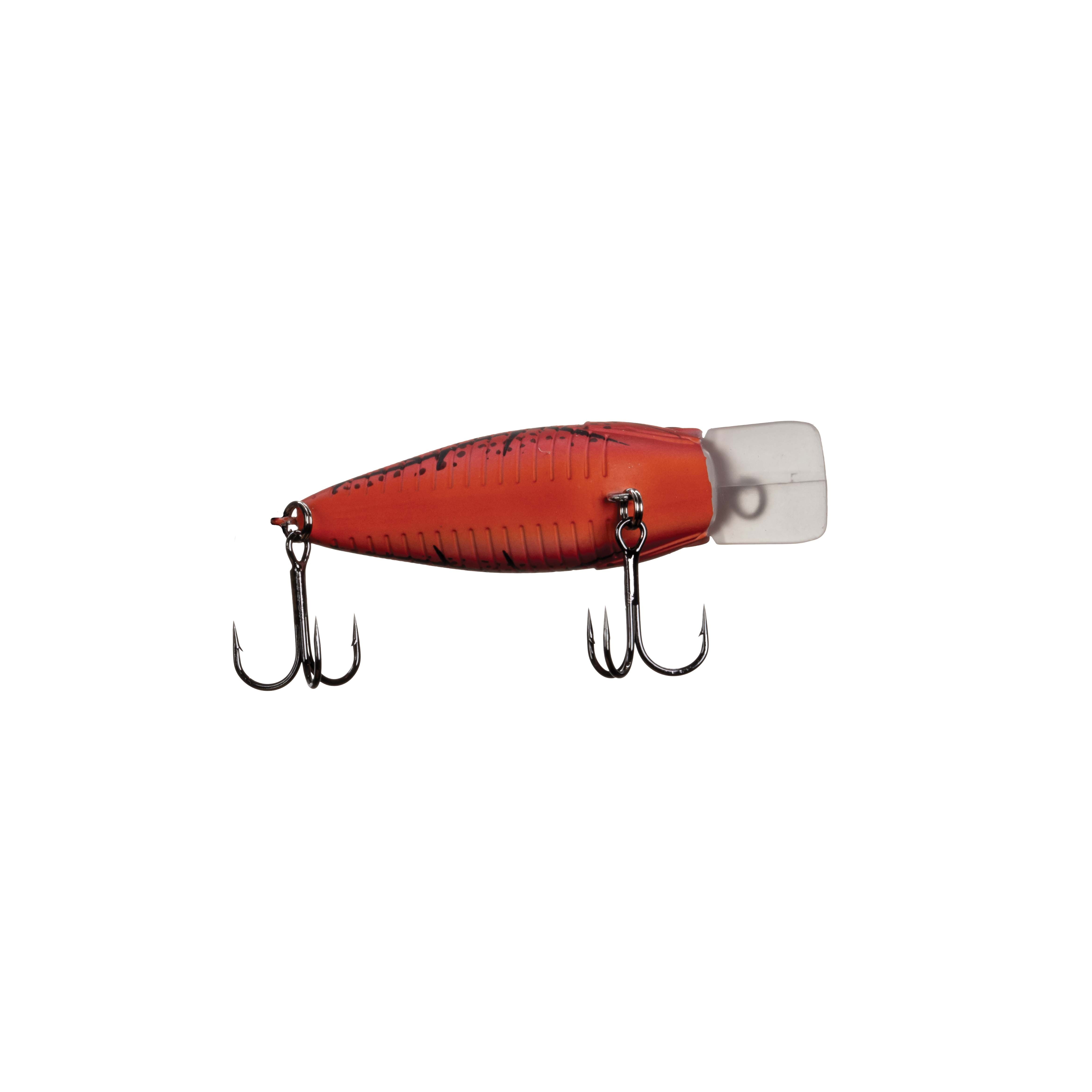 Ozark Trail Freshwater Squarebill Fishing Lure, Red Craw, 3/8 oz