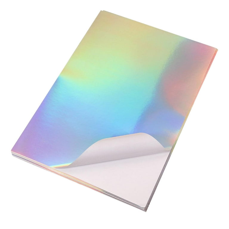 How is holographic paper made?