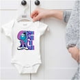 thumbnail image 5 of Cool Urban Kanji Smurf Cartoon Romper Boys or Girls Infant Baby Brisco Brands NB, 5 of 6