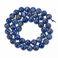 thumbnail image 2 of U8MO 5 Strds Precious Natural Lapis Lazuli Beads Round Gemstone Beads Blue Pick Size-4mm, 48pcs/strd, 2 of 4
