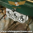 thumbnail image 2 of Aurora Instruments AURGB3 Vintage Finned 2 Gauge Bezel Mount, 2 of 2