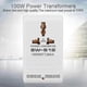 thumbnail image 3 of 100W Travel Voltage Converter 110V/120V to 220V/240V Step Up/Down, 3 of 5