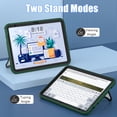thumbnail image 3 of TECH CIRCLE iPad 10th Generation Kids Case 10.9 inch, 2022 iPad 10.9" Case with Pencil Holder, Shockproof Portable Handle Stand Protective Kids Case for iPad 10th Generation 2022 10.9 Inch, Green, 3 of 8