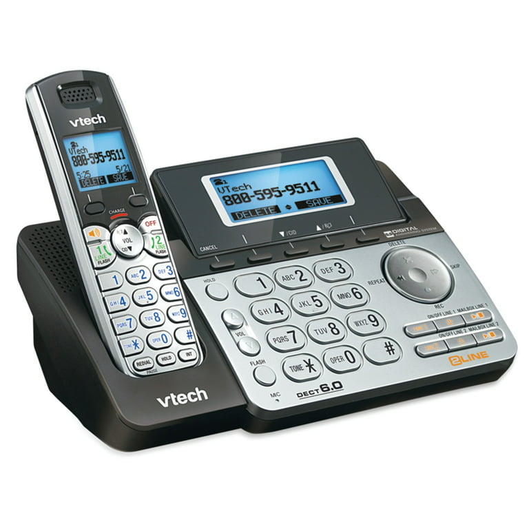 Philips DECT-2251 Cordless Phone DECT 6.0 Expandable w/ ITAD