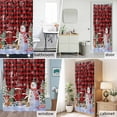 thumbnail image 2 of Christmas Snowman Shower Curtain Set with Hooks, Red Farm Truck Xmas Tree Waterproof Fabric Bathroom Curtains Decor Home Accessories,72X 96 Inch Extra Long, 2 of 9