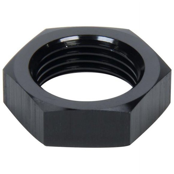 Allstar Performance ALL49605 12 in. Body Brass Bulkhead Nut, Black
