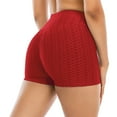 thumbnail image 5 of Booty Shorts Naughty Scrunch Butt Lifting Leggings Workout High Waisted Textured Bottom, 5 of 6