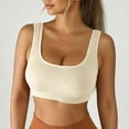 thumbnail image 2 of Nilvkv Bandeau Bra, Strapless Bra, Solid Strapless Seamless Wireless Push Up Anti Slip Basic Beige 34ABC, 2 of 6
