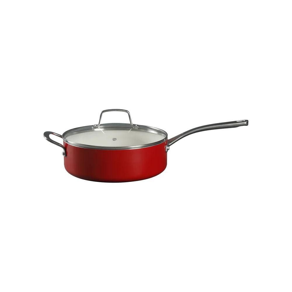 Martha Stewart Batterie de cuisine 14 pièces Rouge