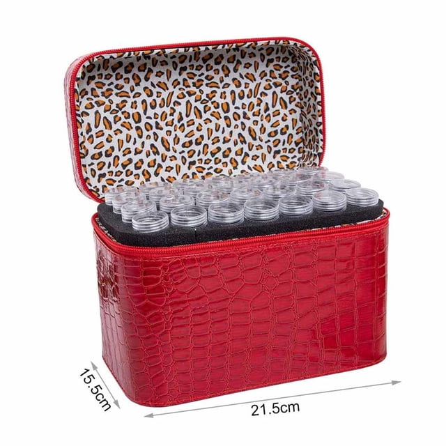 84 Slots Diamond Painting Storage Box Diamond Embroidery Mosaic Tool Rhinestones Painting Accessory Jewelry Beads Organizer Carry Case