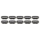 thumbnail image 1 of Clip a presión para el cabello BuyWeekMX 100 piezas negro, 1 of 9