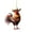 C, variant on (Clearance) BNNG Chicken Ornament for Christmas Tree Farm Christmas Ornament Farmhouse Chicken Christmas Ornament Rooster Ornament Farm Animal Chicken Christmas Tree Ornament Decorations